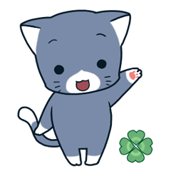 [LINEスタンプ] にゃん♪ 