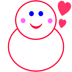 [LINEスタンプ] 雪だるまの日常生活 