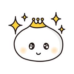 [LINEスタンプ] 玉ねぎキャラのティアラオニオン／日本語版 