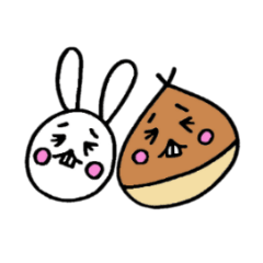[LINEスタンプ] くりでっぱちゃん 