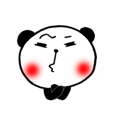 [LINEスタンプ] のんびりパンダの一日