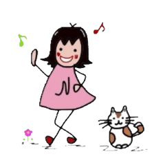 [LINEスタンプ] ネネチャン時々ナナポン 