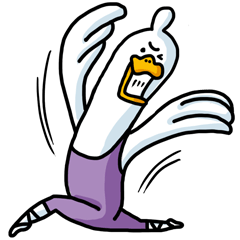 [LINEスタンプ] バレエアニマル 