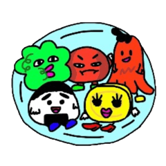 [LINEスタンプ] おにぎりおっくん 
