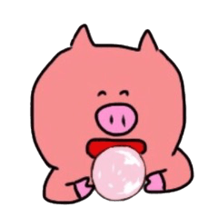 [LINEスタンプ] 痩せようとする豚 
