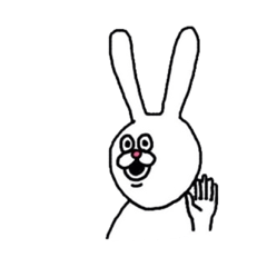 [LINEスタンプ] うさぎ様 