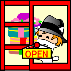 [LINEスタンプ] 猫の帽子職人さん② fetchpriority=high