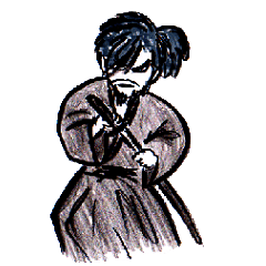[LINEスタンプ] 侍 HARIMA 