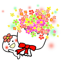 [LINEスタンプ] はなっぴー2 