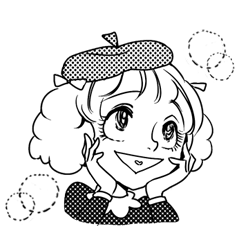 [LINEスタンプ] ロマンチックな愛の物語 