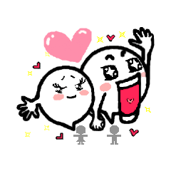 [LINEスタンプ] 妖怪フッキ―のフキオとフキコ 