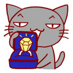 [LINEスタンプ] カラフルニャンコ Part3 