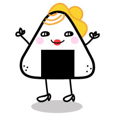 [LINEスタンプ] おにぎりちゃんと仲間達 