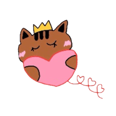 [LINEスタンプ] 重い恋をするとらねこ 