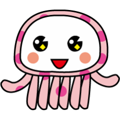 [LINEスタンプ] 水玉クラゲだよ！ 