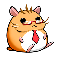 [LINEスタンプ] はむ山さん 