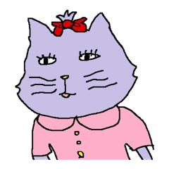 [LINEスタンプ] OL猫ハナ 