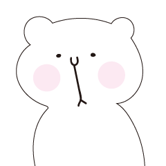 [LINEスタンプ] ぬぼ〜とクマさん 