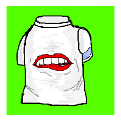 [LINEスタンプ] お喋りなTシャツ 