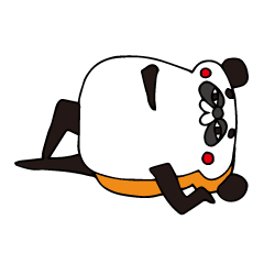 [LINEスタンプ] しょくパンダぷぴおの日常 