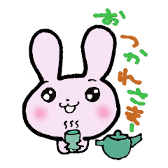 [LINEスタンプ] うさぎとりす時々さる 