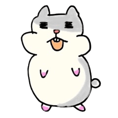 [LINEスタンプ] 気分屋ハムスター 