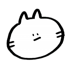 [LINEスタンプ] 八割がた無表情なねこ fetchpriority=high