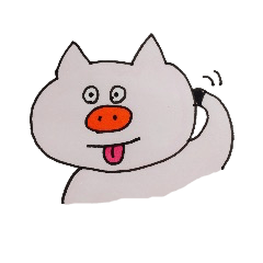 [LINEスタンプ] 岡山弁のブーさん 