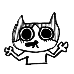 [LINEスタンプ] マジックペンキャット 