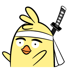 [LINEスタンプ] Little QQ samurai 