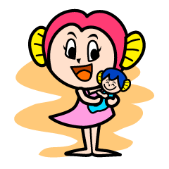 [LINEスタンプ] 専業主婦 Mrs.Candy-Monkey 