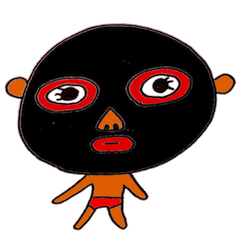[LINEスタンプ] マスクくん 