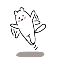 [LINEスタンプ] おとぼけ くまイタチ 