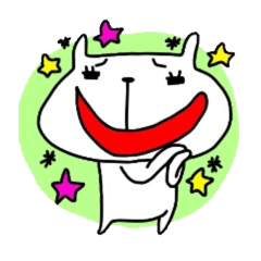 [LINEスタンプ] 色白バニー2 