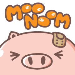 [LINEスタンプ] MOO NOOM 