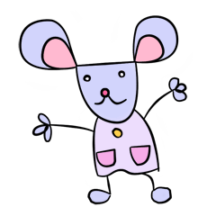 [LINEスタンプ] ねずポン 