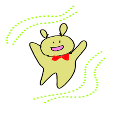 [LINEスタンプ] 創造的なうさぎさんたち 