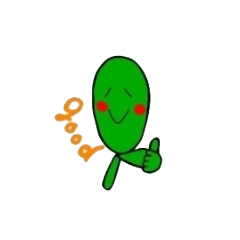 [LINEスタンプ] かわいいマメ人間になりたい 