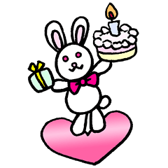 [LINEスタンプ] ラッキーうさッピー fetchpriority=high