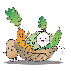 [LINEスタンプ] ベジライフ 