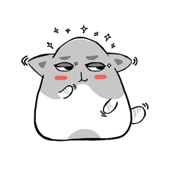 [LINEスタンプ] Cute cats Moya and Miyu fetchpriority=high