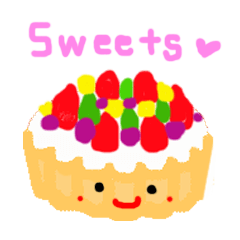[LINEスタンプ] おいしそう！スウィーツスタンプ♪ 