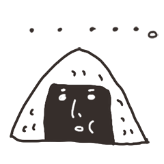 [LINEスタンプ] おにぎりギリギリ 