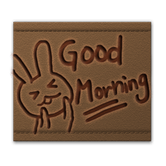 [LINEスタンプ] 落書きのようなうさぎスタンプ 
