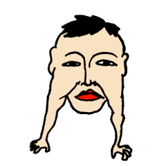 [LINEスタンプ] ほうれい線から手足くんスタンプ 