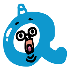 [LINEスタンプ] アルファベット人 fetchpriority=high