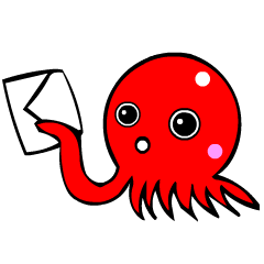 [LINEスタンプ] かわいいタコ
