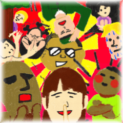 [LINEスタンプ] ファンキークレヨンベイビーズ 