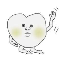 [LINEスタンプ] ハートくんとおともだち1 