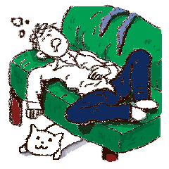 [LINEスタンプ] サラリーマンとわんこ fetchpriority=high